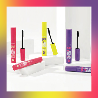 Mascara de Pestañas Waterproof Peel Off Pink21