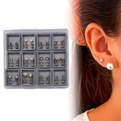 Aros Abridores de Acero x 12 pares