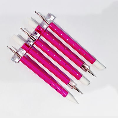 Pincel Silicona + Dotting x 5u