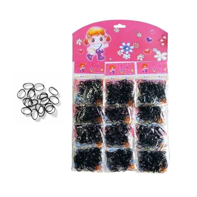Gomitas Colitas de silicona Negro
