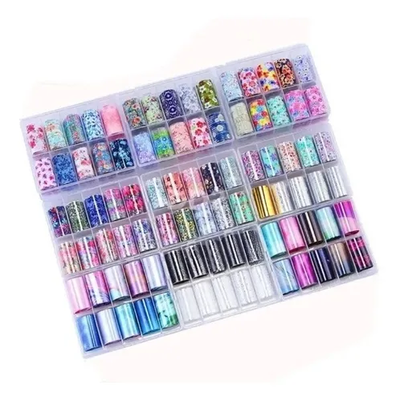 Foil para uñas en estuche Chico (Varios modelos)