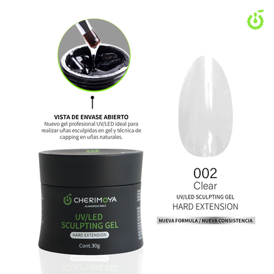 UV/LED Sculpting Gel Clear 30g Cherimoya