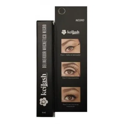 Delineador Magnético Negro 4ml Keilash x Unidad