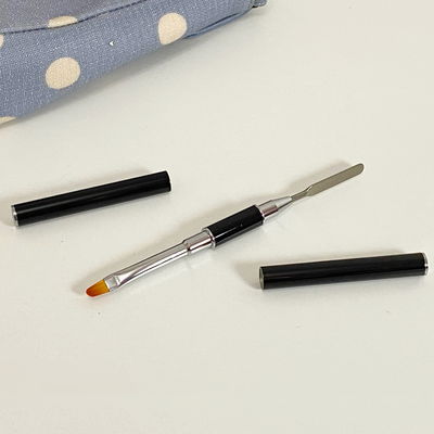 Pincel para poligel con espatula