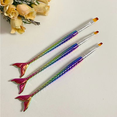 Pinceles para gel Sirena x 3u