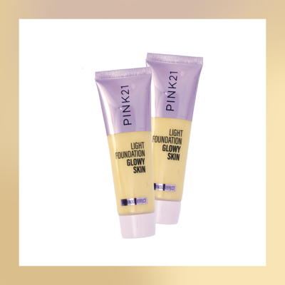 Base Líquida Light Foundation Glowy Skin Pink21