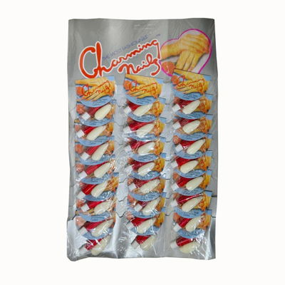 Uñas postizas con Pegamento
