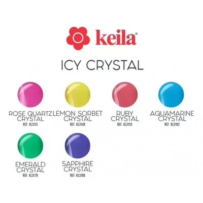 Esmalte Semipermanente Icy Crystal 12ml Keila