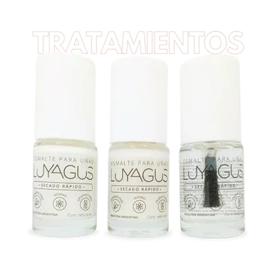 Esmaltes Tradicionales Tratamiento 6ml Luyagus