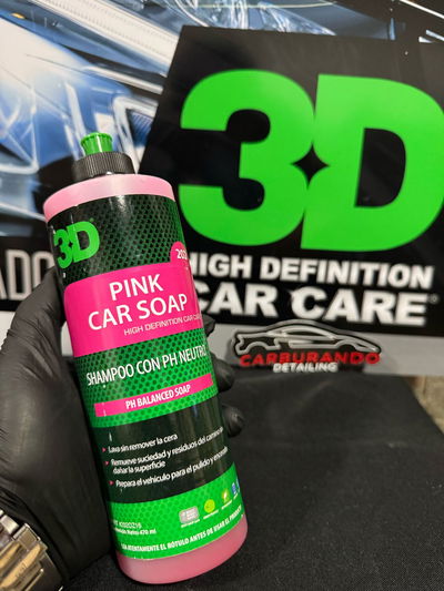 Pink Car Soap