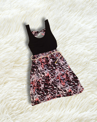 Vestido Moñito Rose