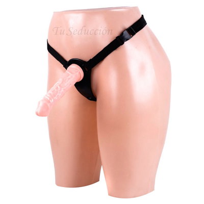 Arnés con Dildo color Piel