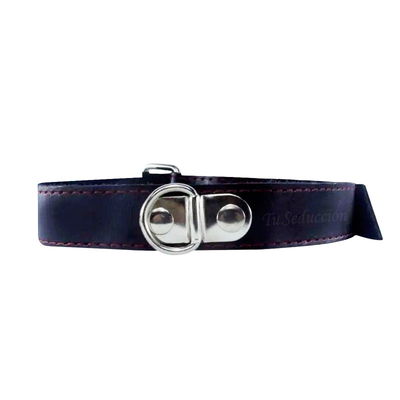 Collar chocker de cuero 