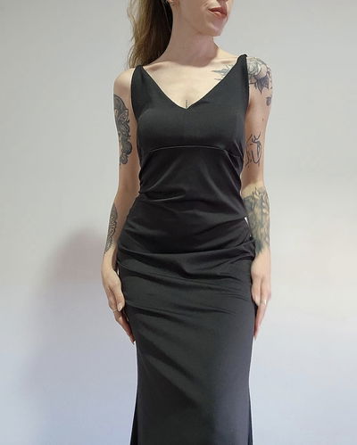 Vestido Long Black