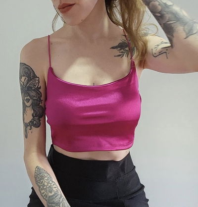 Top Fucsia