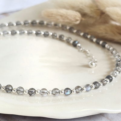 Choker Labradorita Deluxe