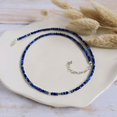Choker Petra Lapislázuli 