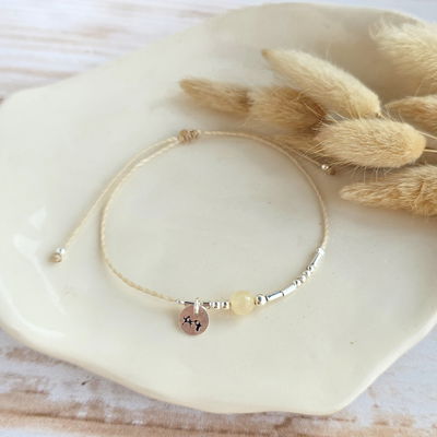 Pulsera Destello Citrino