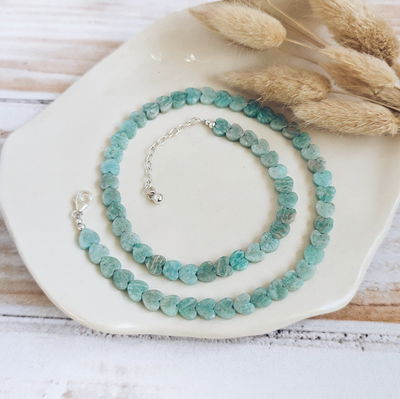 Choker Amore Amazonita 