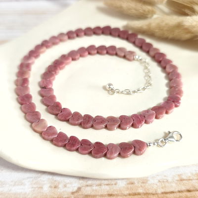 Choker Amore Rodonita