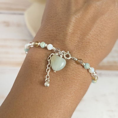 Pulsera Melania Amazonita