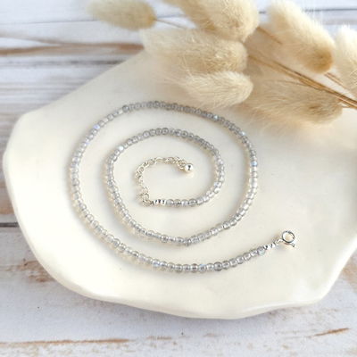 Choker Aura Labradorita 