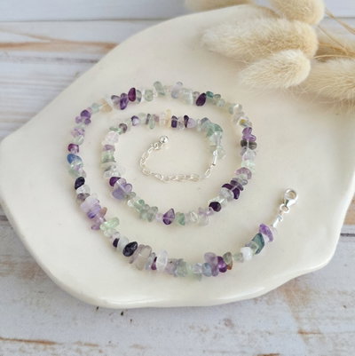 Choker Escalla Fluorita
