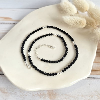 Choker Energía Turmalina Negra