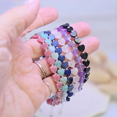 Pulsera Amore piedras naturales 