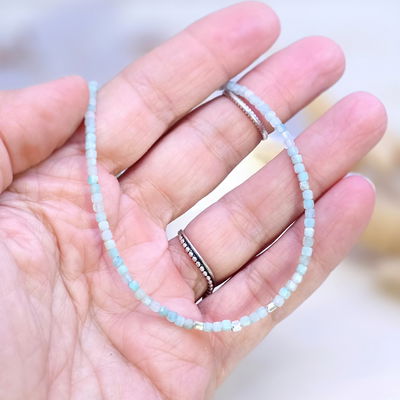 Choker Petra Amazonita