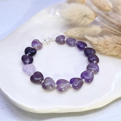 Pulsera Love Amatista 