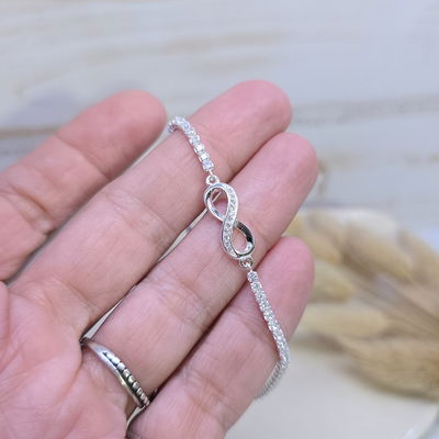 Pulsera Tenis Infinito