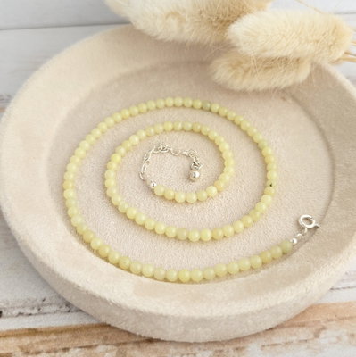 Choker Aura Jade amarillo 