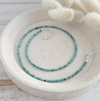 Choker Mini Aura Turquesa