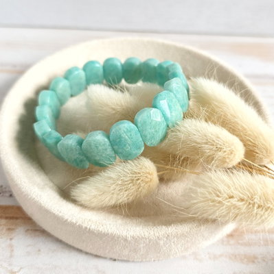 Pulsera Chunky Amazonita 