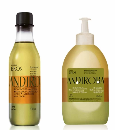 EKOS ANDIROBA OLEO TRIFASICO + REFIL 