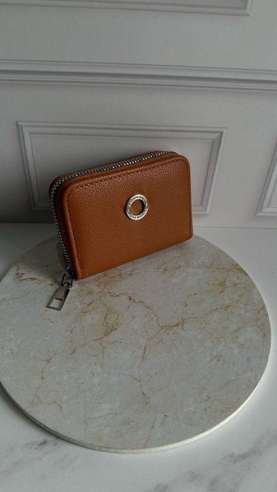 Billetera tarjetero camel