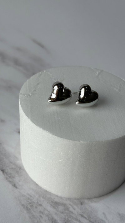 Aros chapón corazón