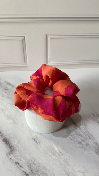Scrunchies estampadas 