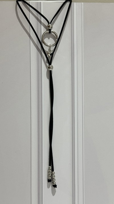 Choker dije círculo y corazon