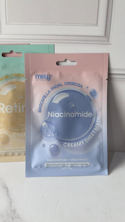 Mascarilla facial niacinamida