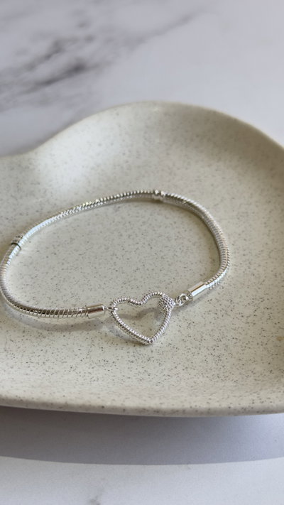 Pulsera corazón 