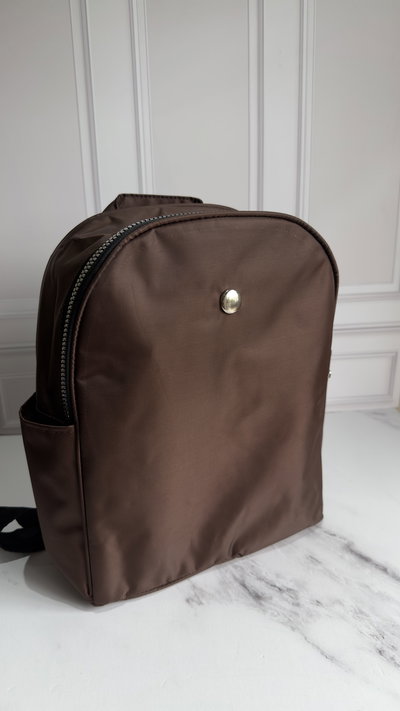 Mochila impermeable marrón 