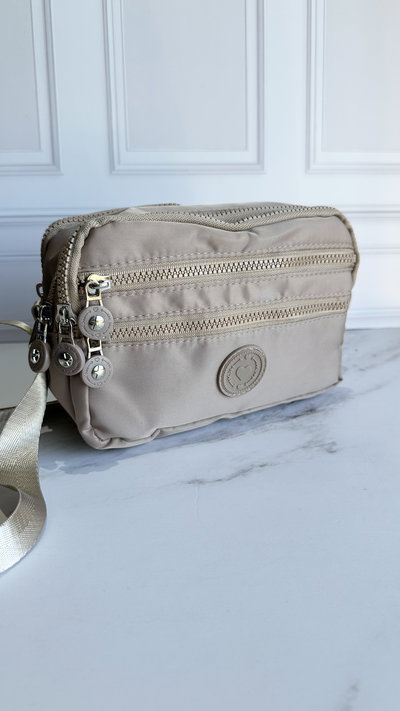 Bandolera Lina beige 