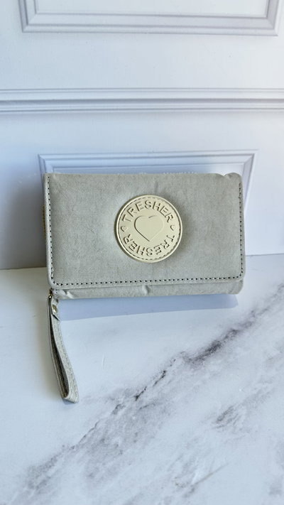 Billetera Kelly beige