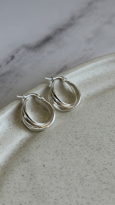 Aros acero blanco