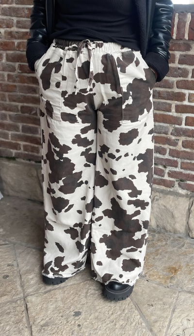 Palazzo Oversize Cow