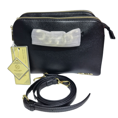 Bandolera Ecocuero Negra