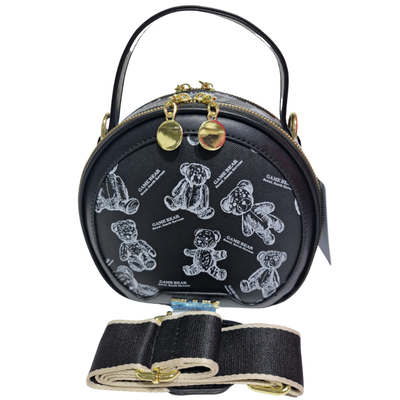 Cartera Banderola Osito Negra