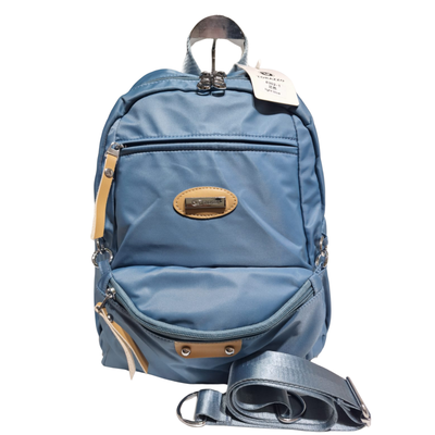 Mochila Torazzo Azul Impermeable Con Riñonera Desmontable